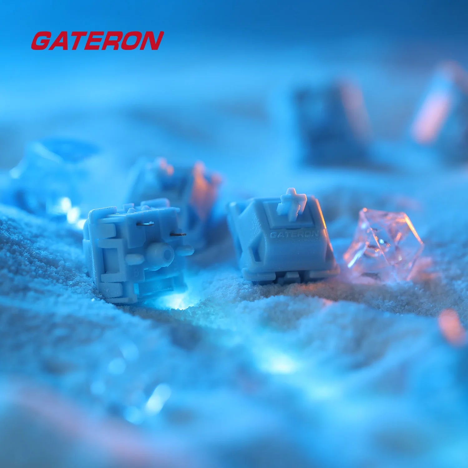 Gateron Sea Salt Smoothie Switch POM Mechanical Keyboard 5 Pins